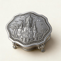 CouldNook Whimsical Patterned Jewelry Box - Aesthetic Irregular Storage Case