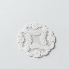CouldNook Aesthetic Floral Lace Coaster - Non-Slip Heat-Insulating Mat