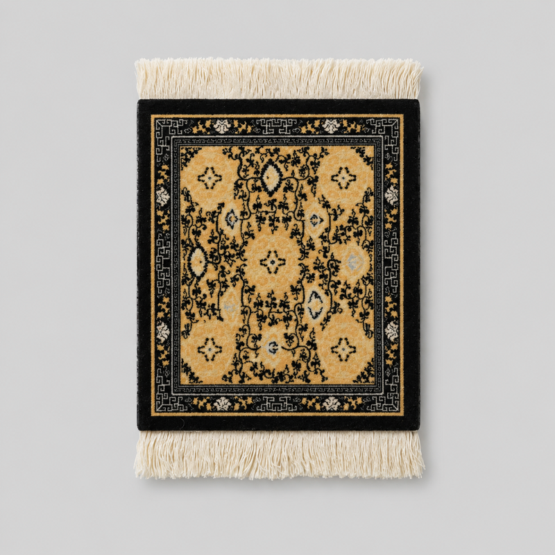 CouldNook Floral Lace Hollow-Out Coaster - Aesthetic Embroidered Mat