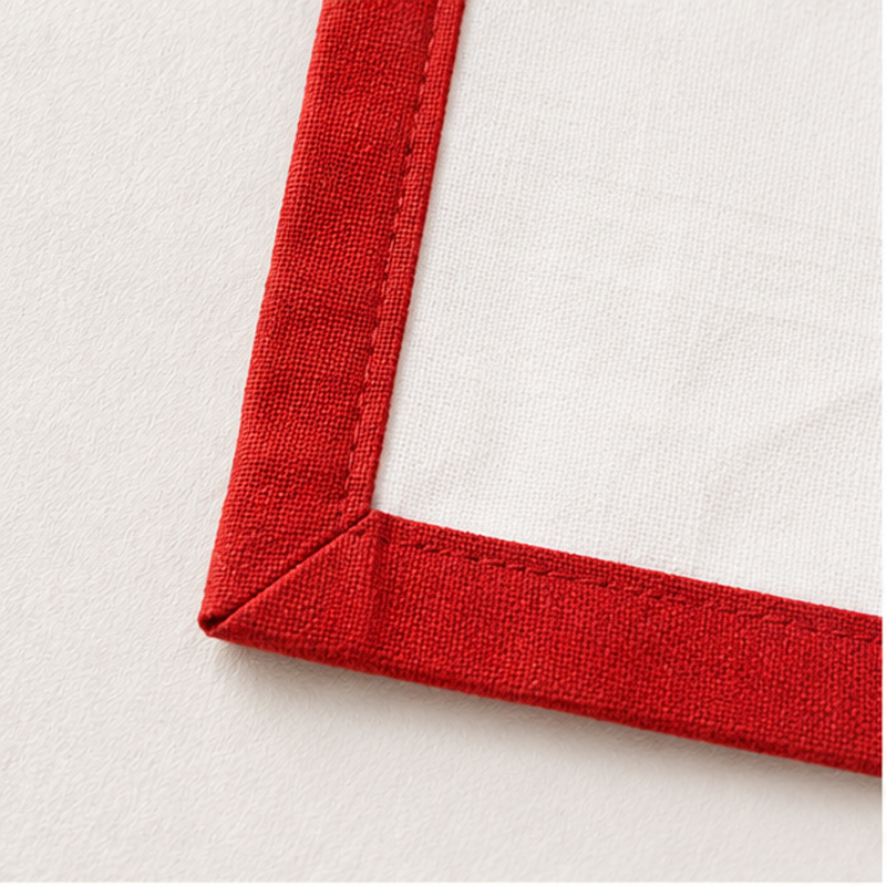 CouldNook Festive Cotton Holiday Placemat - Aesthetic Wall Background Cloth