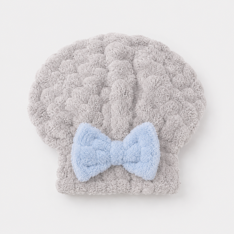CouldNook Sweet Palette Coral Fleece Hair Towel - Aesthetic Absorbent Wrap