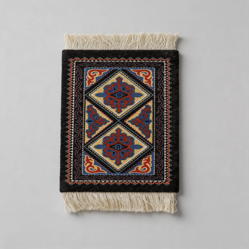 CouldNook Floral Lace Hollow-Out Coaster - Aesthetic Embroidered Mat