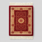CouldNook Floral Lace Hollow-Out Coaster - Aesthetic Embroidered Mat