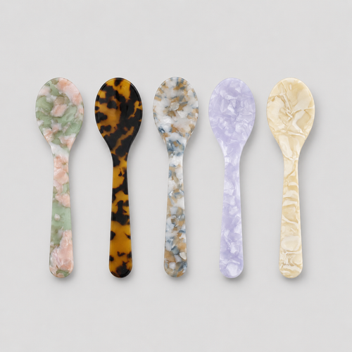 CouldNook Aesthetic Acrylic Dessert Knife - Vintage-Inspired Jam Spreader