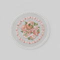CouldNook Embroidered Lace Placemat - Aesthetic Round Photo Backdrop