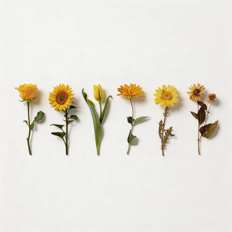 CouldNook Poetry & Plants Waterproof Stickers 12PCS Set - Aesthetic Floral PET Decals
