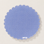 CouldNook Plaid Decorative Acrylic Plate - Aesthetic Home Accent Plate