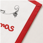 CouldNook Festive Cotton Holiday Placemat - Aesthetic Wall Background Cloth