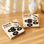 CouldNook Vinyl Record Coasters - Six Piece Drink Mat Set