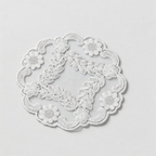 CouldNook Aesthetic Floral Lace Coaster - Non-Slip Heat-Insulating Mat
