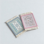 CouldNook Floral Lace Hollow-Out Coaster - Aesthetic Embroidered Mat