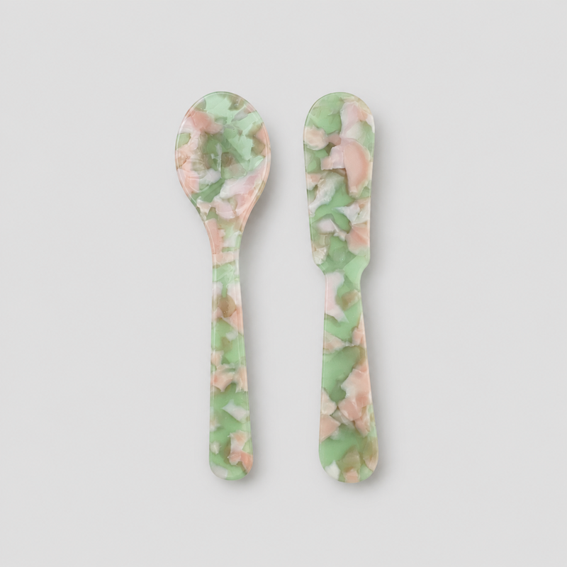 CouldNook Aesthetic Acrylic Dessert Knife - Vintage-Inspired Jam Spreader