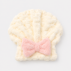CouldNook Sweet Palette Coral Fleece Hair Towel - Aesthetic Absorbent Wrap