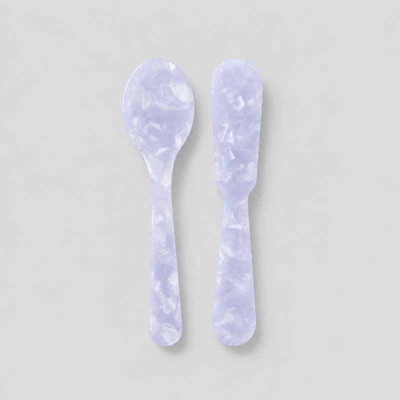 CouldNook Aesthetic Acrylic Dessert Knife - Vintage-Inspired Jam Spreader