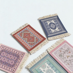 CouldNook Floral Lace Hollow-Out Coaster - Aesthetic Embroidered Mat