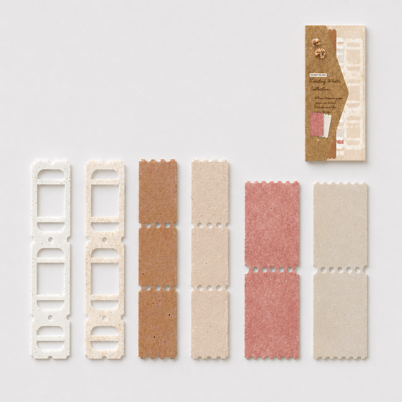 CouldNook Vintage Ticket Paper 30PCS Set - Artistic Journaling Ephemera