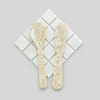 CouldNook Aesthetic Acrylic Dessert Knife - Vintage-Inspired Jam Spreader