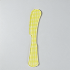 CouldNook Aesthetic Plaid Acrylic Spreader - Artistic Dessert Butter Knife