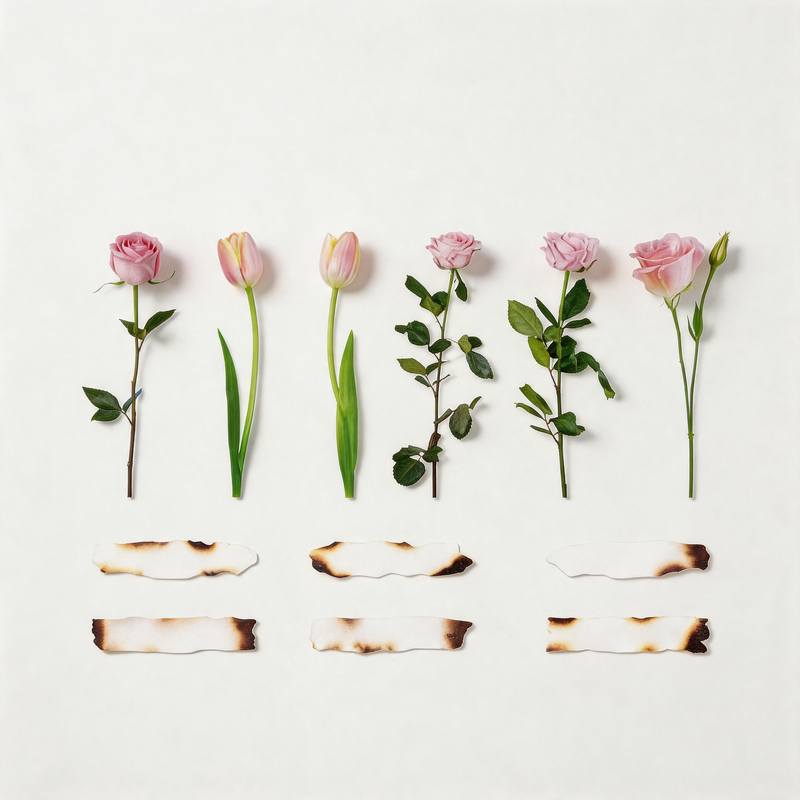 CouldNook Poetry & Plants Waterproof Stickers 12PCS Set - Aesthetic Floral PET Decals