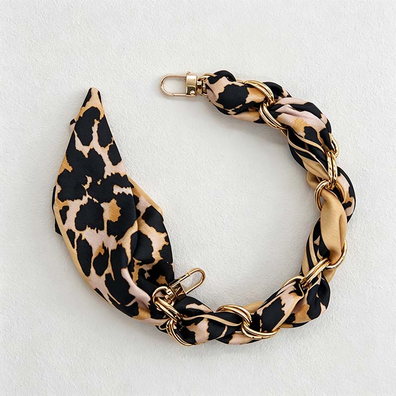 CouldNook Botanical Scarf Phone Wrist Strap - Upscale Anti‑Drop Lanyard