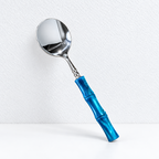 CouldNook Colored Bamboo Look Handle Flatware - Polished Dining Collection