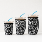 CouldNook Neoprene Cup Carrier - Patterned Body and Side Strap