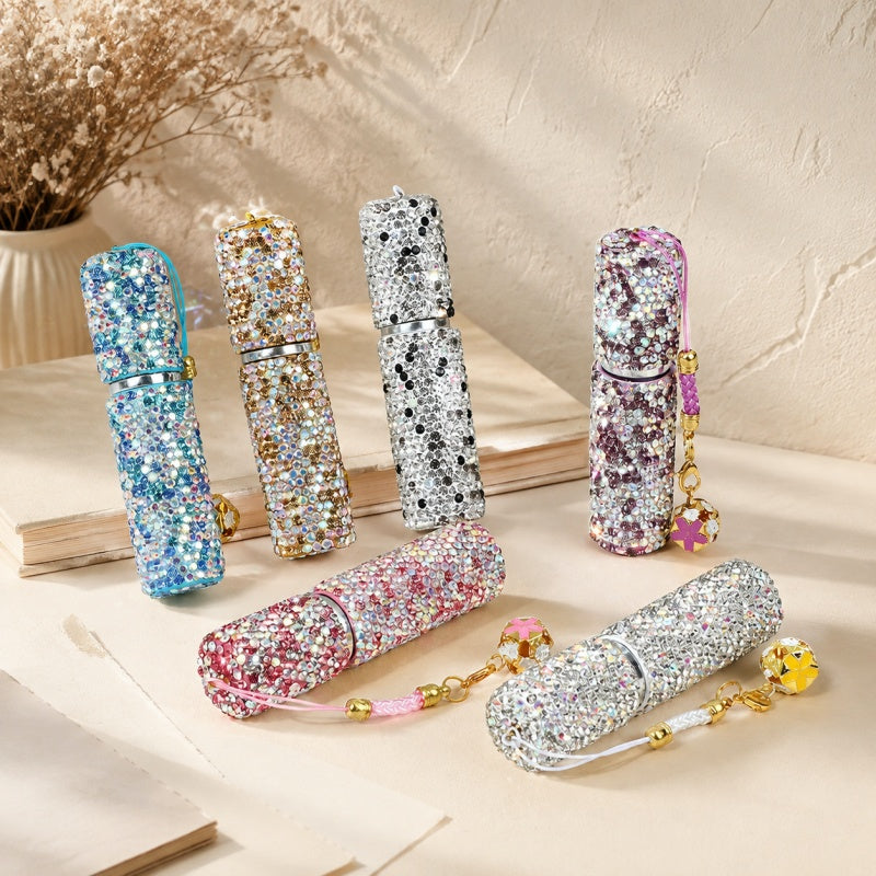 CouldNook Rhinestone Perfume Bottle - Crystal Refillable Atomizer
