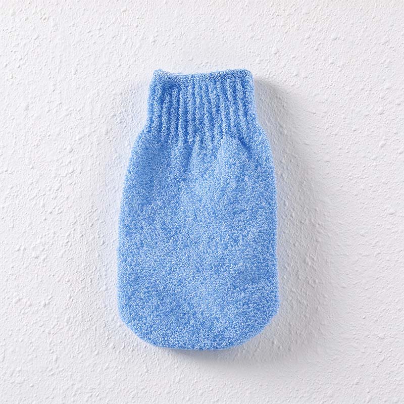 CouldNook Bath Glove - Looped Texture and Ribbed Wrist Cuff