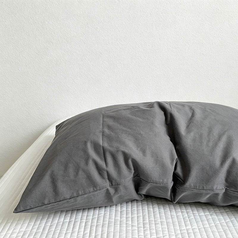 CouldNook Pillowcases-Washed Cotton Blend Standard Pillow Shams