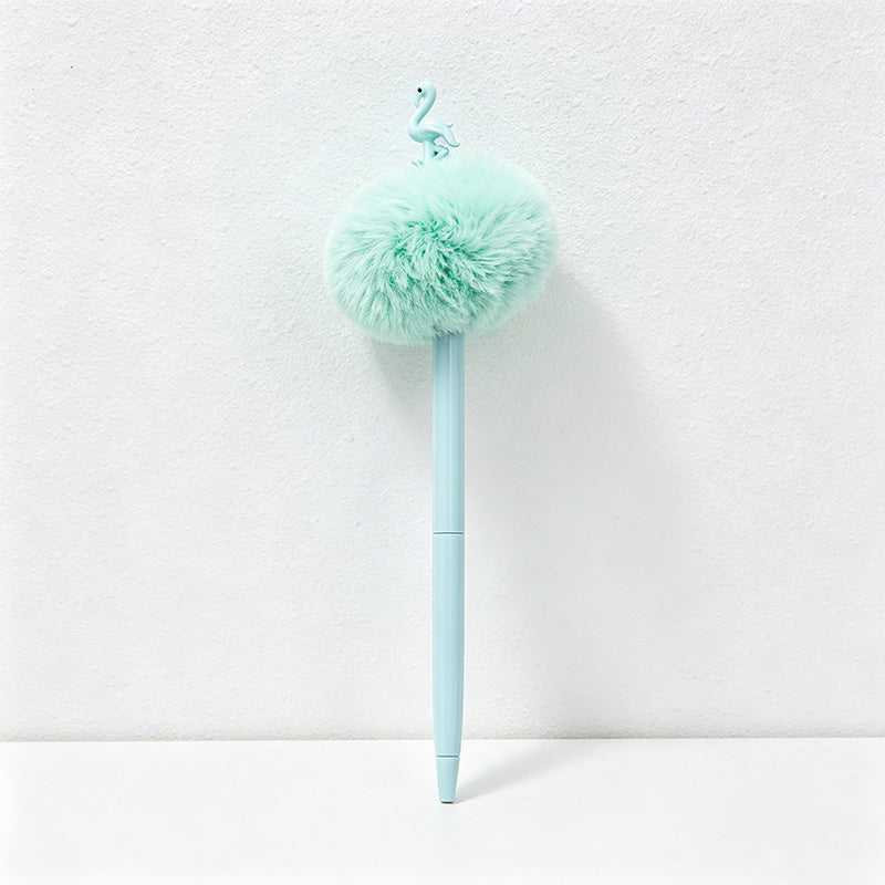 CouldNook Pen-Crown Top Pom Pom Metal Ballpoint Pen Cute Luxury Gift Pen for Students Office Wedding Favors