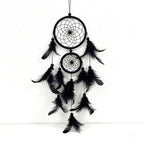 CouldNook Dreamcatcher-Double Ring Handmade Feather Dream Catcher Wind Chime
