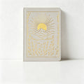 CouldNook Premium A5 Dotted Notebook - Embossed Gold Foil Dream Journal (160gsm)