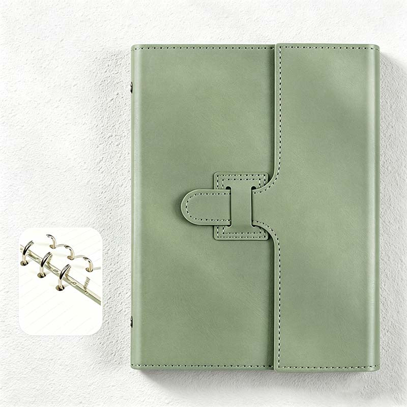 CouldNook A5 Ring Binder Notebook - Tri-Fold Pocket Cover