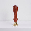 CloudNook Wax Seal Stamp Set-Faux Wooden Handle Brass Head