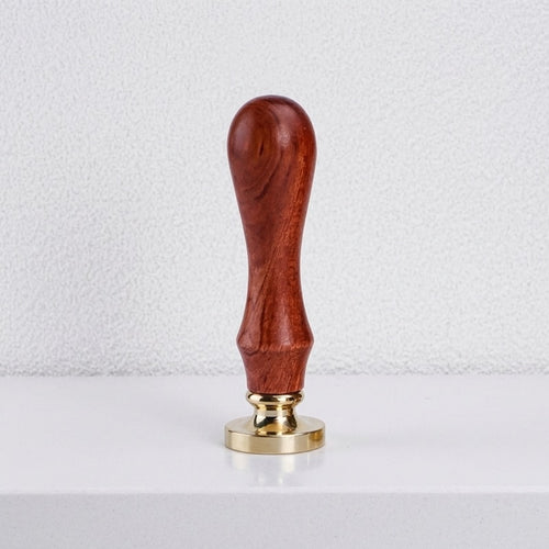 CloudNook Wax Seal Stamp Set-Faux Wooden Handle Brass Head