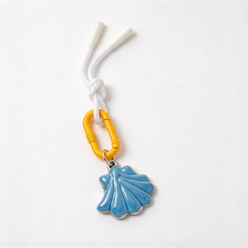 CouldNook Coastal Bag Charm - Knotted Cord and Clip