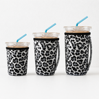 CouldNook Neoprene Cup Carrier - Patterned Body and Side Strap