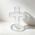 CouldNook Candle Holder And Taper Collection - Glass Bases And Separate Candles