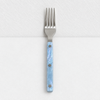 Riveted Flatware - Pearlescent Handles and Polished Steel Heads