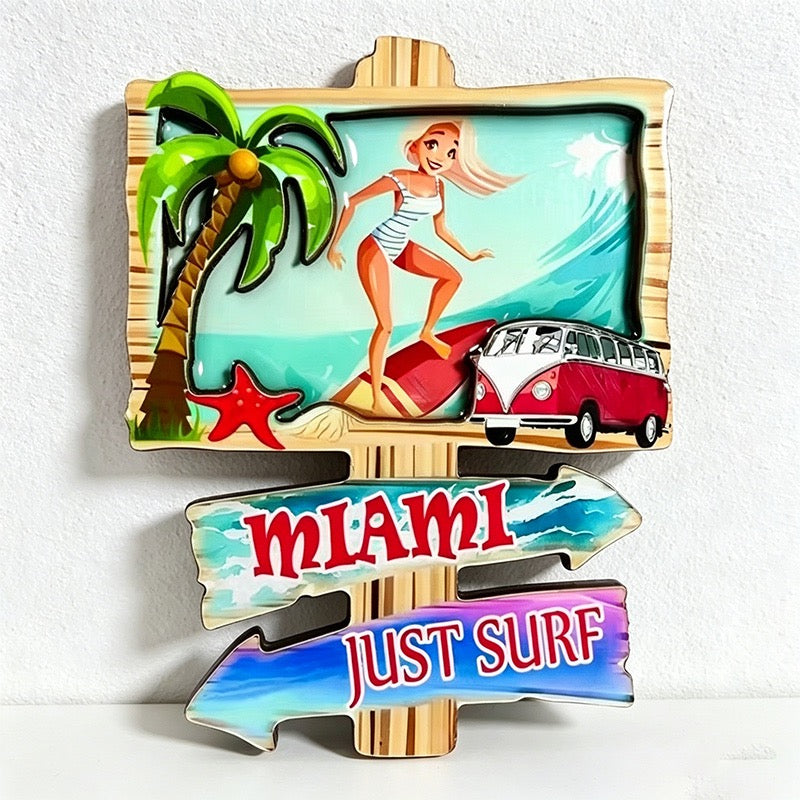 US Travel Souvenir Refrigerator Fridge Magnet - American Landmark Fridge Decor