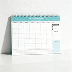CouldNook Undated Tear-Off Desk Planner Pad - Aesthetic Schedule & Habit Tracker