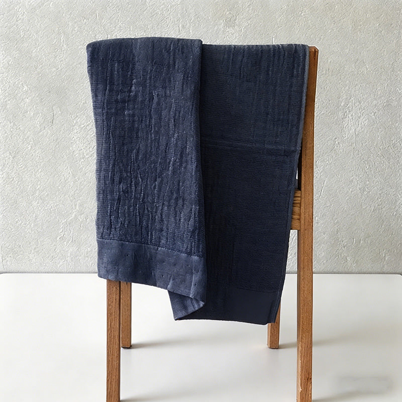 CouldNook Crinkle Muslin Towel - Japanese Style Gauze Bath & Face Towel