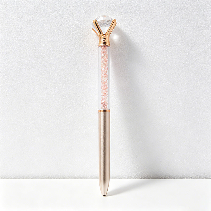 CouldNook Pen-Large Diamond Top Crystal Glitter Retractable Ballpoint Pen Custom Logo Gift Pen for Office Advertising