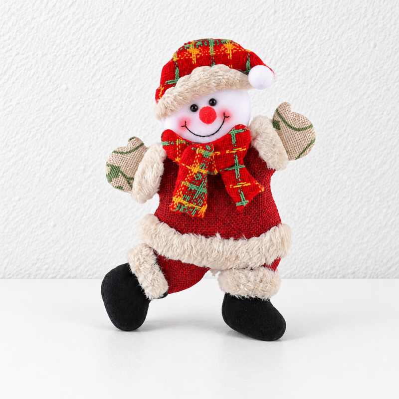CouldNook Christmas Doll Curtain Tieback - Long Fabric Strap