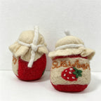CloudNook Wool Felt Dessert Ornament‑Handmade Food Decoration