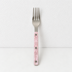 Riveted Flatware - Pearlescent Handles and Polished Steel Heads