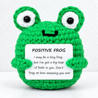 CouldNook Crocheted Character Doll - Textured Shapes And Little Message Cards