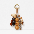 CouldNook Botanical Seed Bag Charm - Forest Nut Keychain
