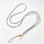 CouldNook Rhinestones Set Crossbody Phone Strap with Closely Set Reflective Stones