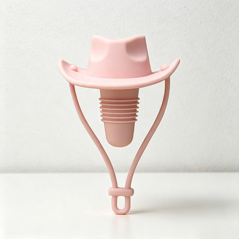 CouldNook Cowboy Hat Silicone Wine Stopper‑Novelty Bottle Sealer